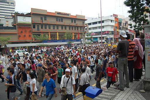 environmental protest in Malaysia